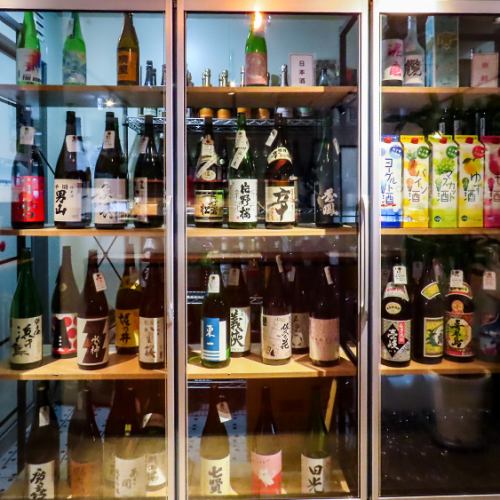見て選べる日本酒セラー！
