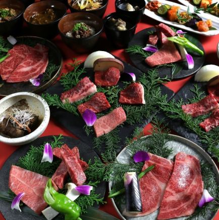 【기간 한정·100분간 음료 무제한 포함】천단 60주년 기념 “축연-shukuen-코스” 14,000엔