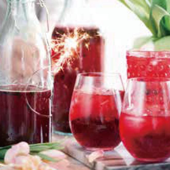 我们提供无限畅饮菜单。