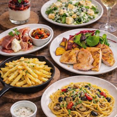 [Girls' Gathering and Moms' Gathering] A gorgeous and satisfying girls' gathering course for 3,500 yen