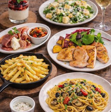 [Girls' Gathering and Moms' Gathering] A gorgeous and satisfying girls' gathering course for 3,500 yen