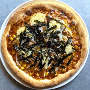 タルタル照り焼きチキンピッツァ