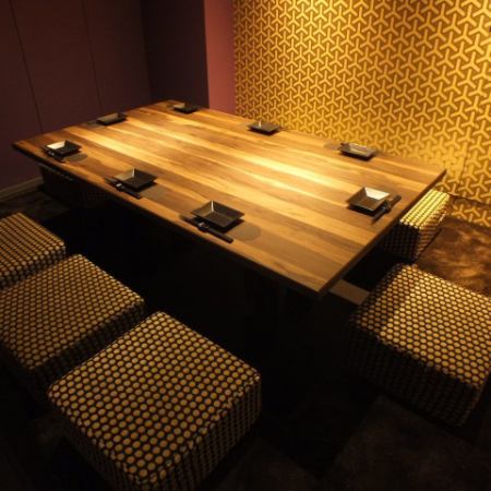 [For drinking parties with 2 to 3 people ◎ Calm Japanese dining space] It is the best seat for a banquet with a small number of people! Please enjoy the exquisite course meal in a calm atmosphere.It's a great and fun banquet with all-you-can-drink for 2 hours! There are many coupons, so please check it out! We recommend you to make an early reservation!