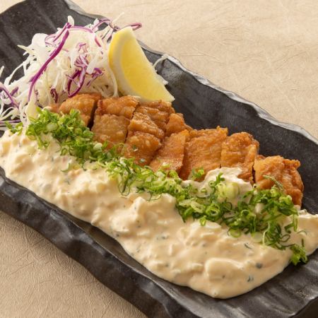 Chicken Nanban with plenty of egg tartar sauce