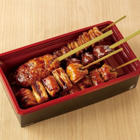 大山雞肉串什錦5串（配醬汁或鹽）