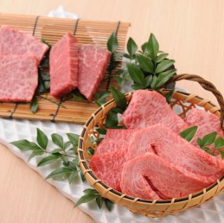 Assortment of 5 kinds of top-grade aged Wagyu beef