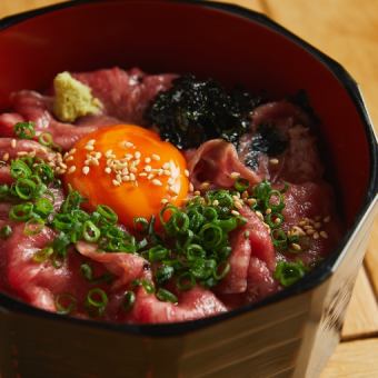 【数量限定】極上ロース牛刺し重ランチ