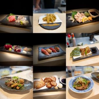 [Revival! Limited to the super popular counter seats] Chef's choice course 2800 yen