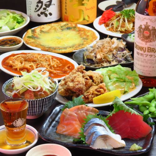 Banquet course with all-you-can-drink