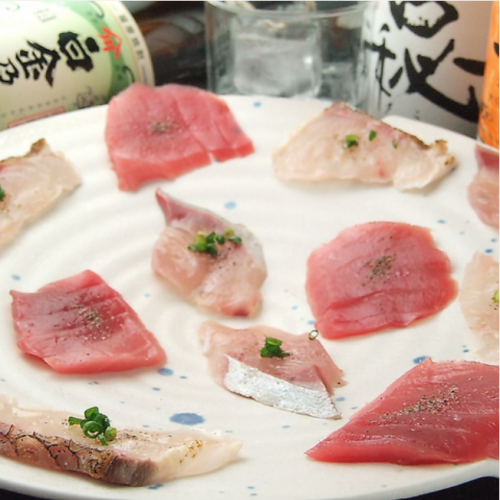 塩・こしょうで食べる刺身