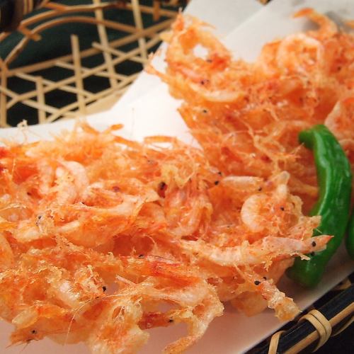 我们推荐的菜单“樱花虾牡蛎”