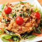 Fried chicken with sweet and sour sauce (3 pieces)