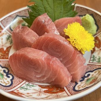 鮪脳天刺し