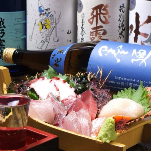 ‐鮮魚×日本酒-