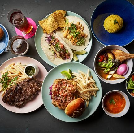 Enjoy global flavors at trendy restaurants in Osaka