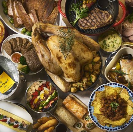 年末ディナービュッフェ +  飲み放題