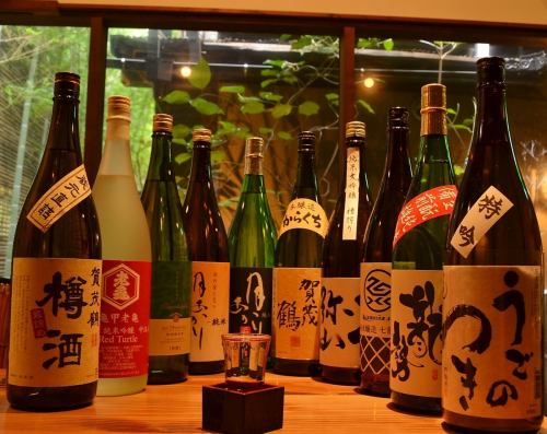 For Hiroshima gourmet, use local sake from Hiroshima!