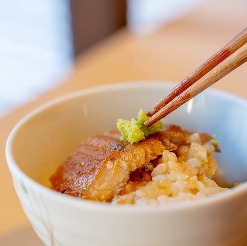 当店自慢「穴子めし」