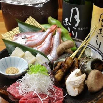 2時間飲み放題付『堪能コース』広島名物の穴子や牡蠣など贅沢逸品が堪能できる全7品 10,000円