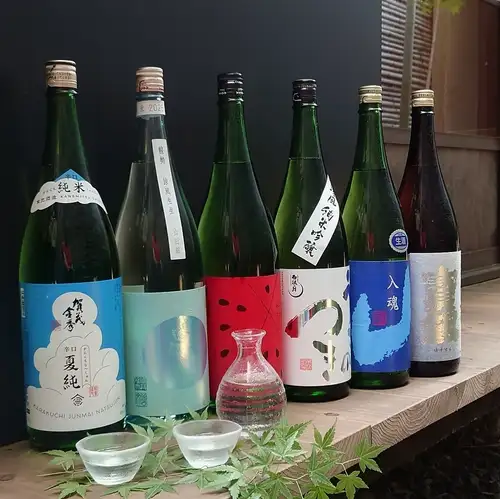 夏酒フェア開催！賀茂金秀や龍勢、雨後の月などの地酒をご用意