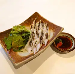 炙り穴子の刺身