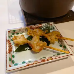 炙りつぶ貝串焼き　2本