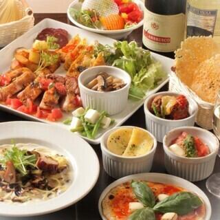 ★貸切★【団体様限定】コレクトンズ名物を堪能する《2時間飲み放題付き》コース★ 4500円(税込)