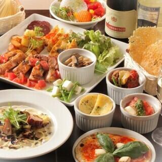 ★貸切★【団体様限定】コレクトンズ名物を堪能する《2時間飲み放題付き》コース★ 4500円(税込)