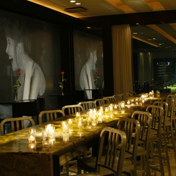 落ち着いた雰囲気のレストラン内で開催します。