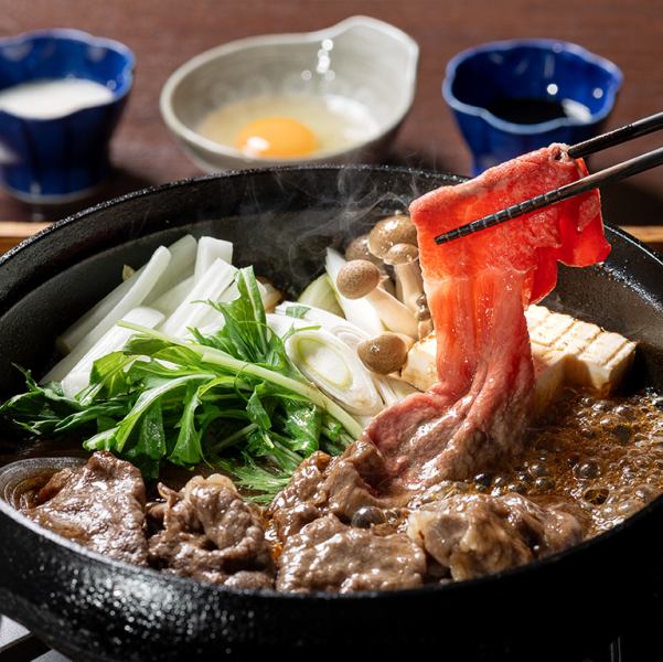 金ラベルオリーブ牛すき焼きコース（150ｇ）