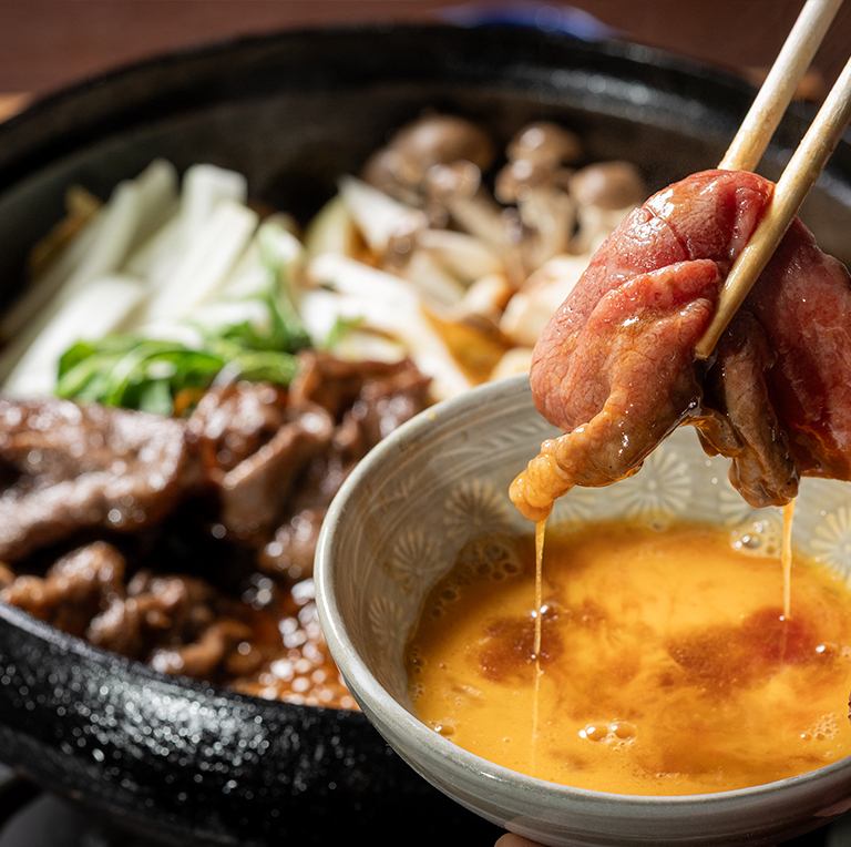 【期間限定！冬の美食フェア】金ラベルオリーブ牛すき焼きプラン