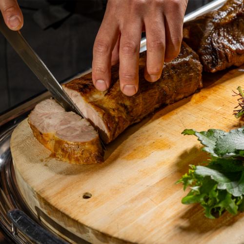 【ライブキッチン】ローストポーク