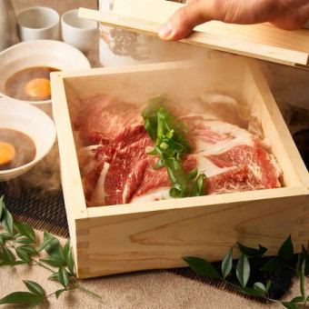 【3H飲放】牛タンや和牛のせいろ蒸し×熊本県産馬刺しや握り食べ比べ含む全12品5880円⇒4880円