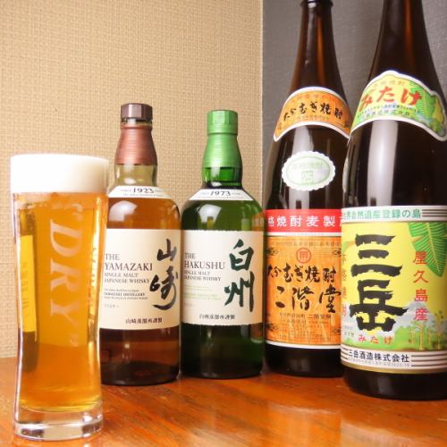 料理に合う豊富なドリンク