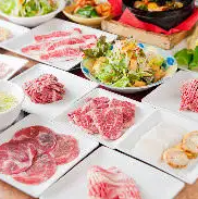 ☆少人数様用焼肉食べ放題 Bスタンダードコース4480円