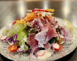 生ハムのシーザーサラダ
