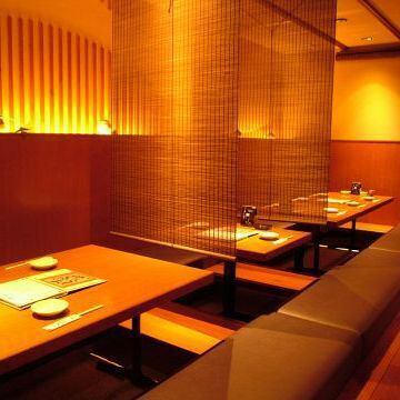 30名までOKの掘りごたつ席