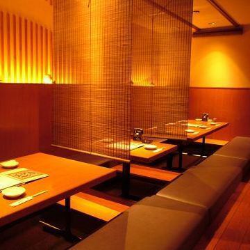 各種宴会に♪３０名様まで掘りごたつ席あります。