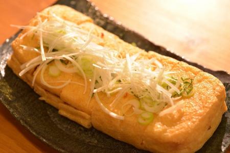 Tochio fried tofu ~meat miso sandwich~