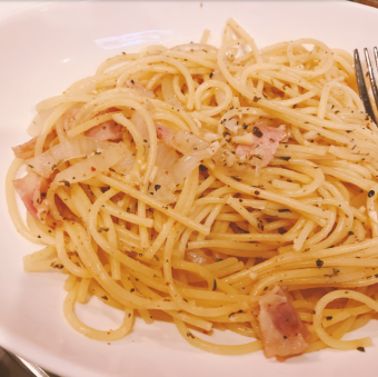 まかないペペロンチーノ