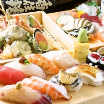 Great value with cash payment! 120 minutes all-you-can-drink (last order 90 minutes) & sashimi platter [Fish course] 6,000 yen (tax included)