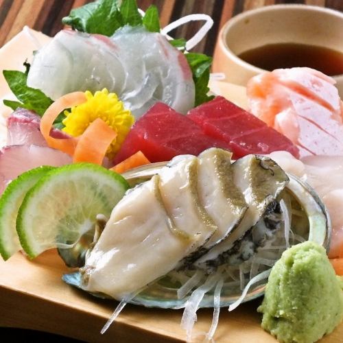 Assorted sashimi for two