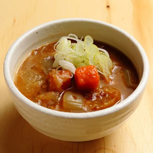 Osaka specialty: beef tendon doteyaki