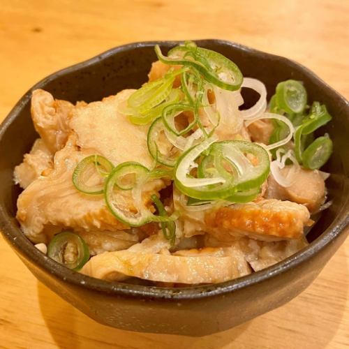 chicken skin ponzu sauce