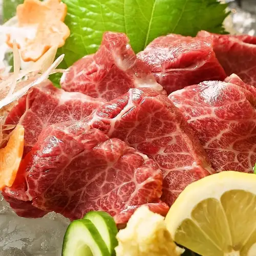 【上品な味】赤網馬刺し(希少部位かいのみ使用)