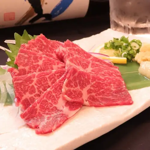 【精致风味】精瘦马肉刺身（仅选用珍稀的“kai”部位）