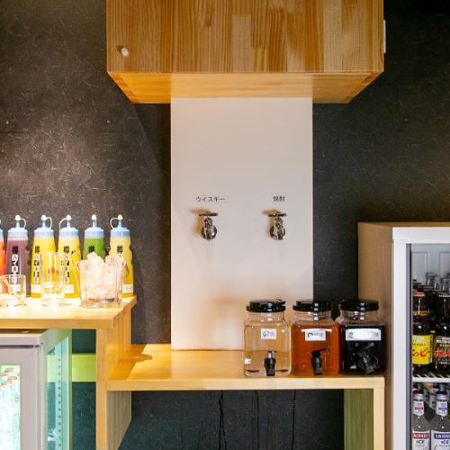 All-you-can-drink tap drinks from 880 yen
