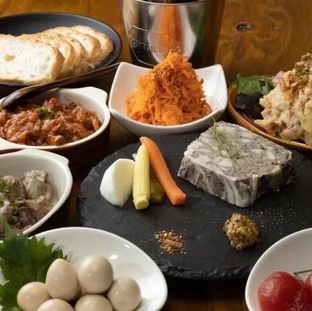 Setmenu※下記から3点お選びください。10種類以上の中からお選びいただけます