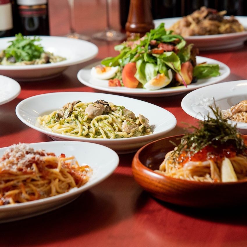 種類豊富なスパゲティが自慢のお店！是非ご利用ください！