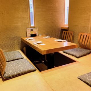 足を伸ばしてゆったり楽しめる寛ぎの空間。プライベート利用にもぴったり◎